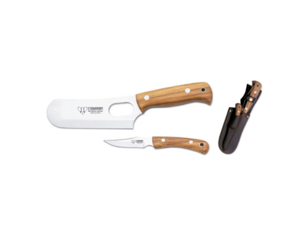 Knivsæt m/Køkken & Jagtkniv