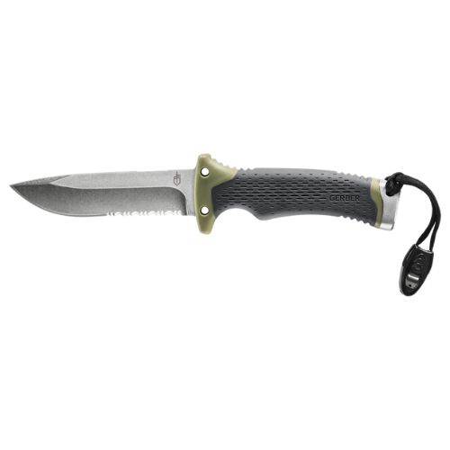 Gerber Ultimate Survival Pevný Nôž Zúbkované Ostrie FSG